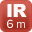 Illuminatore a infrarossi 6 m.